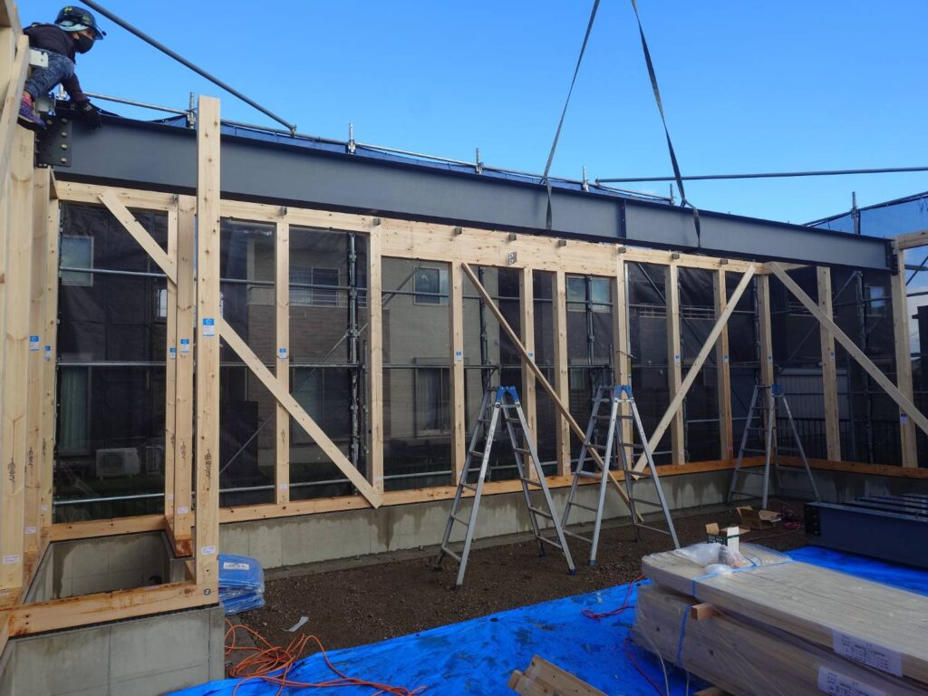 岐阜県初！TN-WOLSH　Beam採用による大開口ガレージのご紹介